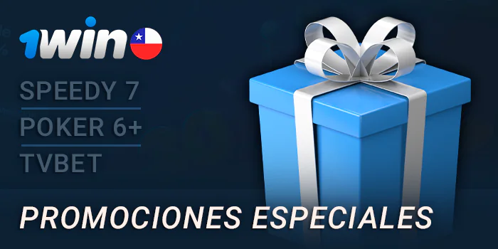 Promociones especiales para jugadores 1Win de Chile