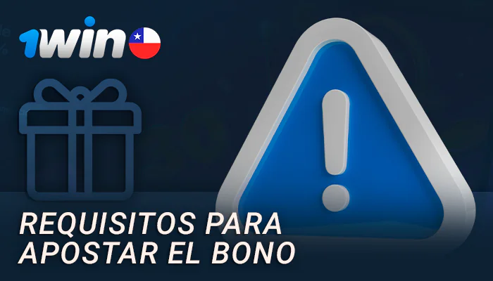Requisitos para las ofertas de bonos de 1Win Chile