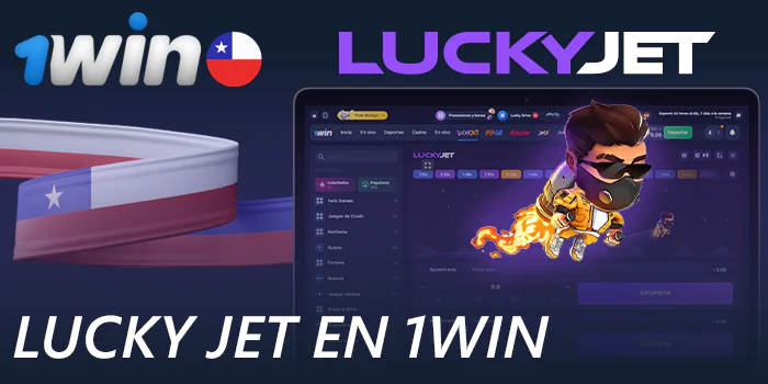 Juega al juego Lucky Jet en 1win para jugadores de Chile